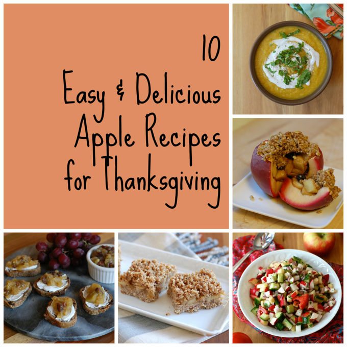 Apple Recipes for Thanksgiving