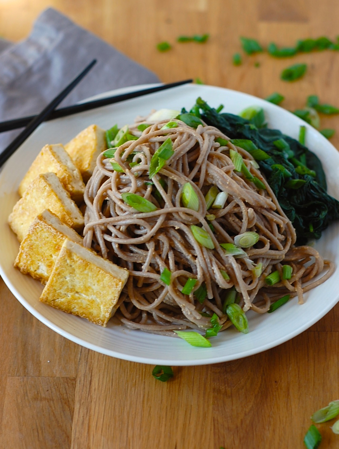 Soba Noodles with tofu