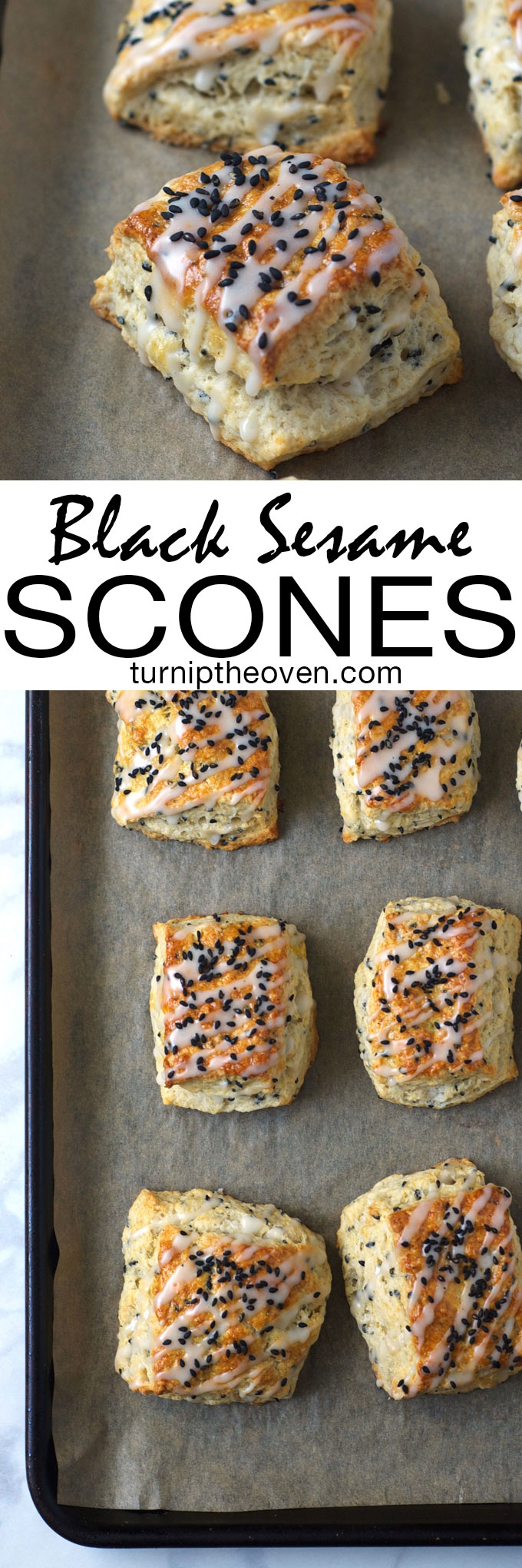 These simple black sesame scones are sweet, flaky, and impossibly tender. If you love to curl up with a mug of tea and an afternoon snack, this recipe is for you!