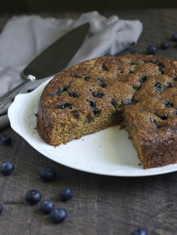 Blueberry Gingerbread