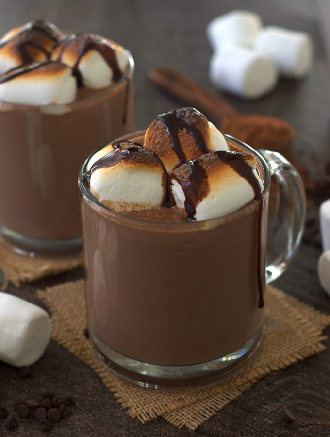 Thick and Creamy Skinny Hot Chocolate