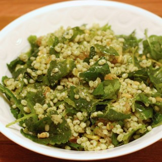 Barley Salad with Kale Pesto