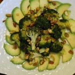 Vegan broccoli salad