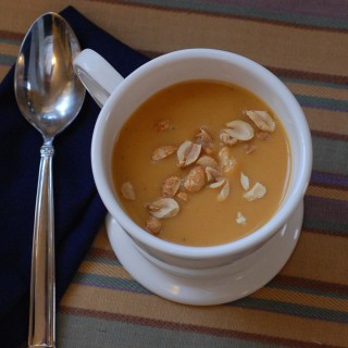 Sweet Potato Soup with Peanut Butter