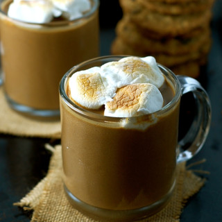 Extra Thick Sweet Potato Hot Chocolate (Paleo, Vegan & Gluten-Free)